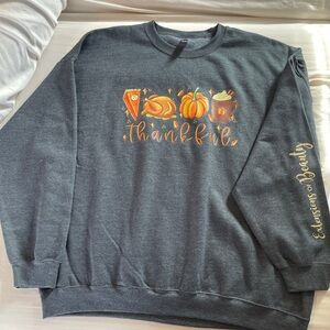 Thankful Graphic Men's Sweater